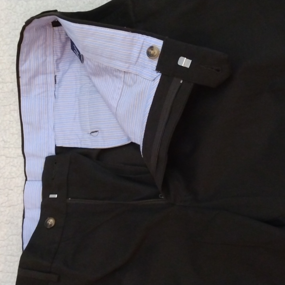 NWT Faconnable Brown Cotton/Wool Pants 36 - 31.5 - Picture 4 of 14
